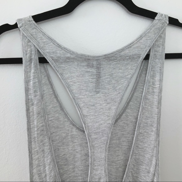 JOES JEANS raw edge racerback tank - Picture 4 of 7